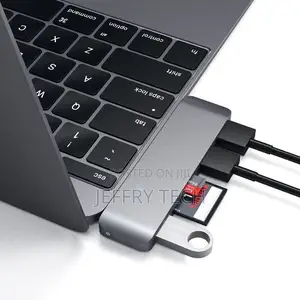 USB-C USB 3.0 3in1 Combo Hub Space Grey