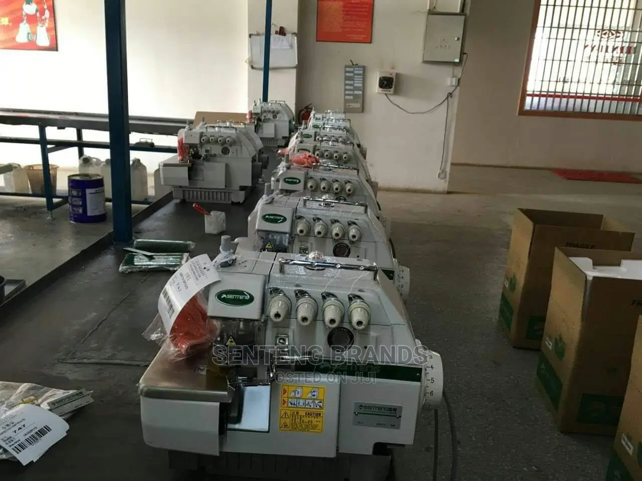 Industrial Overlock Sewing Machines