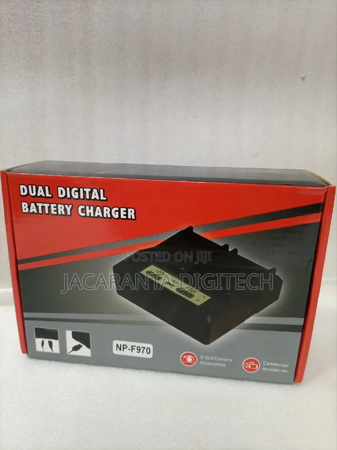 Sony L Double LCD Charger for L Series Rechargable Batteries