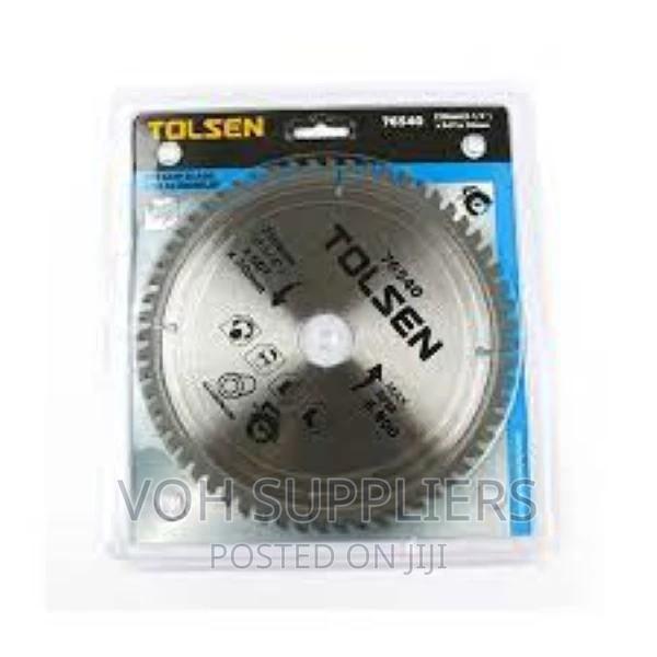 Wood Cutting Disc 60 Teeth 210mm Tolsen 76540 - main view