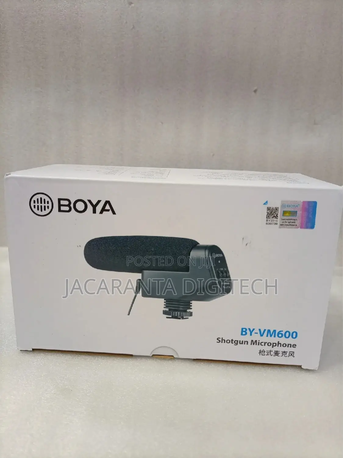 BOYA BY-VM600 Camera-Mount Cardioid Shotgun Microphone