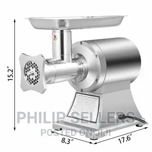 Commercial 1.5HP Meat Grinder Electric Meat Mincer Sausage S