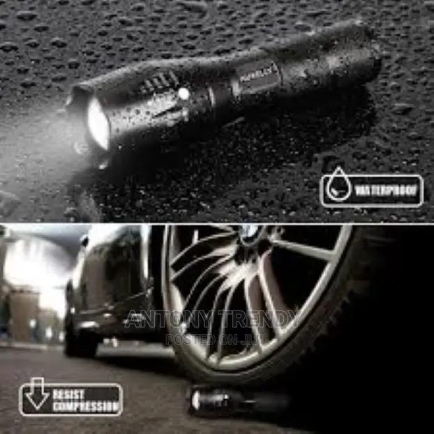 CREE T6 LED Flashlight Can Charge Mobile Phone, Usb Recharge