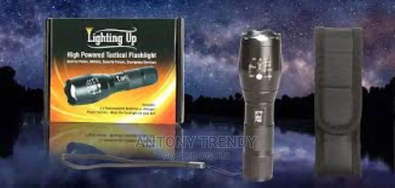 CREE Xml T6 LED 1000lm Aluminum Waterproof Zoomable Torch 1