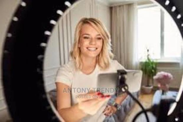 18 Inch Ring Light With Tripod Stand, Dimmable 58w 5500k Led