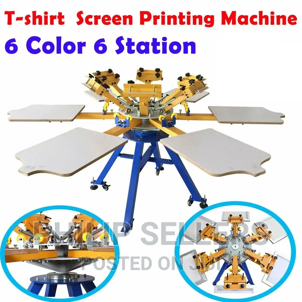 Screen Printing Machine T-Shirt Press Printer Carouse