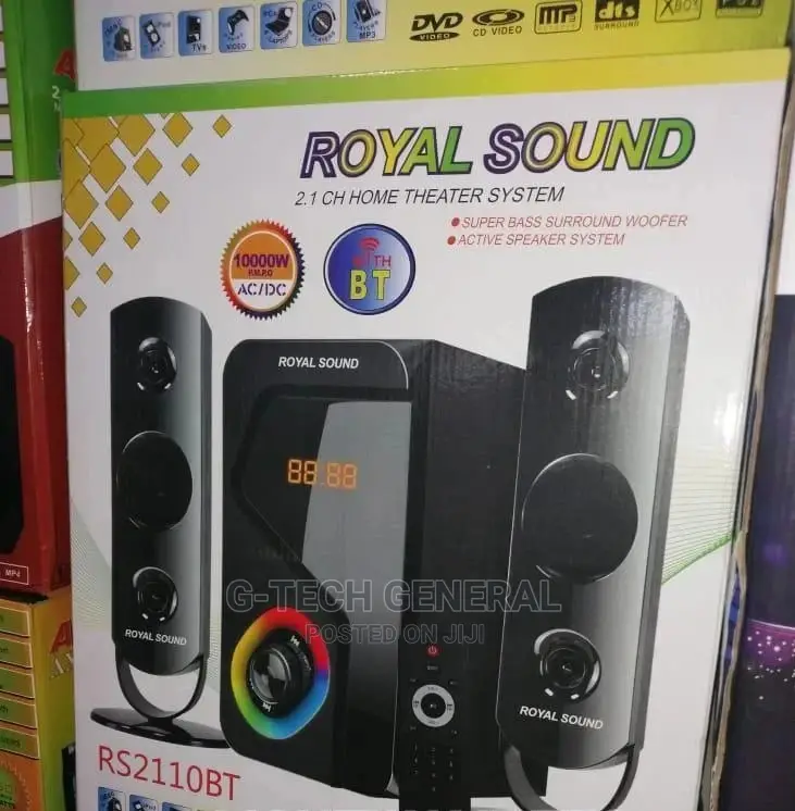 Royal Sound 2110 2.1 Ch Multimedia Speaker System