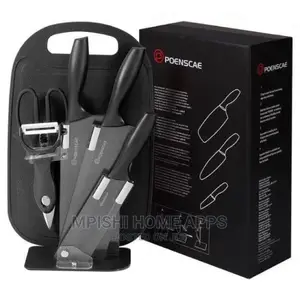 7pcs Knives Set With Chopping Board