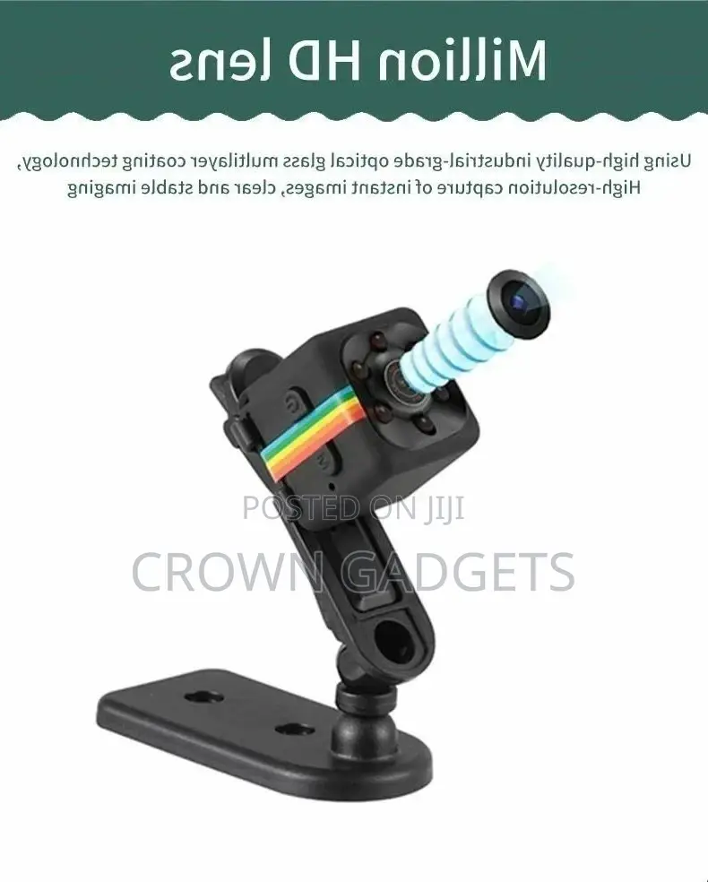 Sq11 Mini Dv Camera HD 1080P With Charger