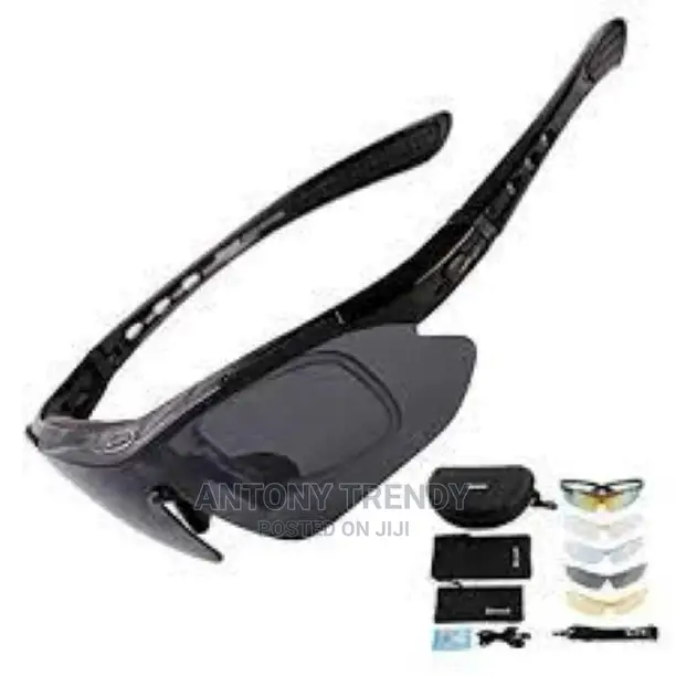 Port Cycling Bicycle Eyewear Men Outdoor Goggles 5 Lens Glas