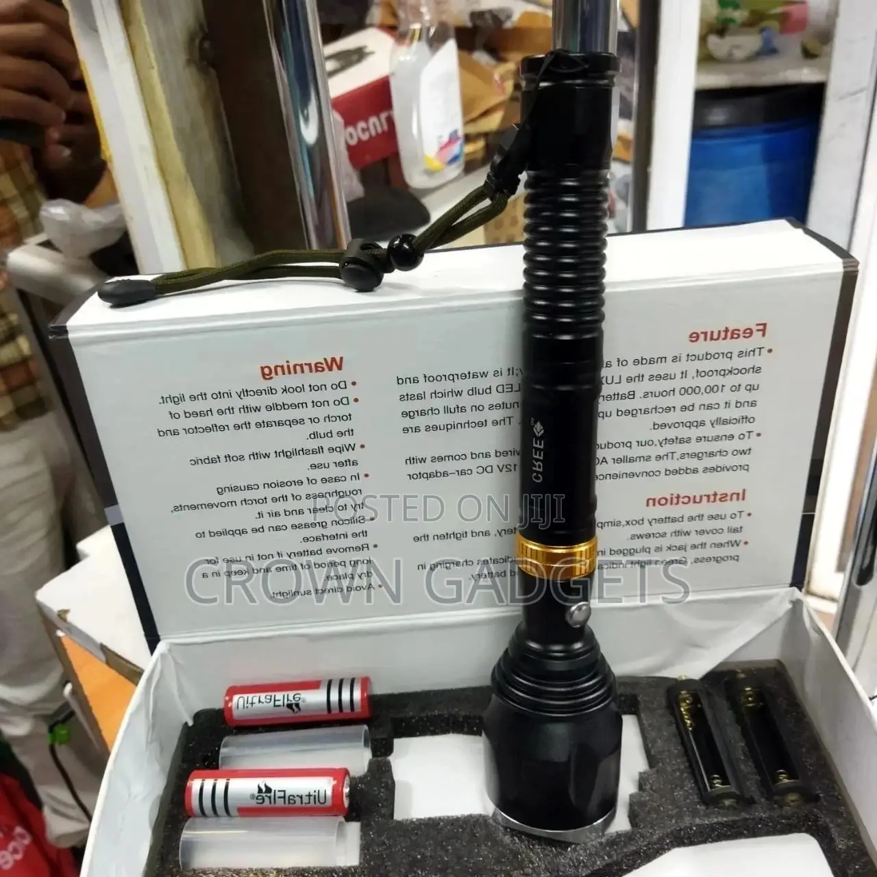 Ultrafire Cree Xml T6 Tactical LED Flashlight