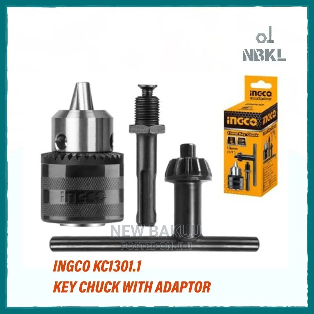 KC1301.1 – INGCO Key Chuck With Adaptor