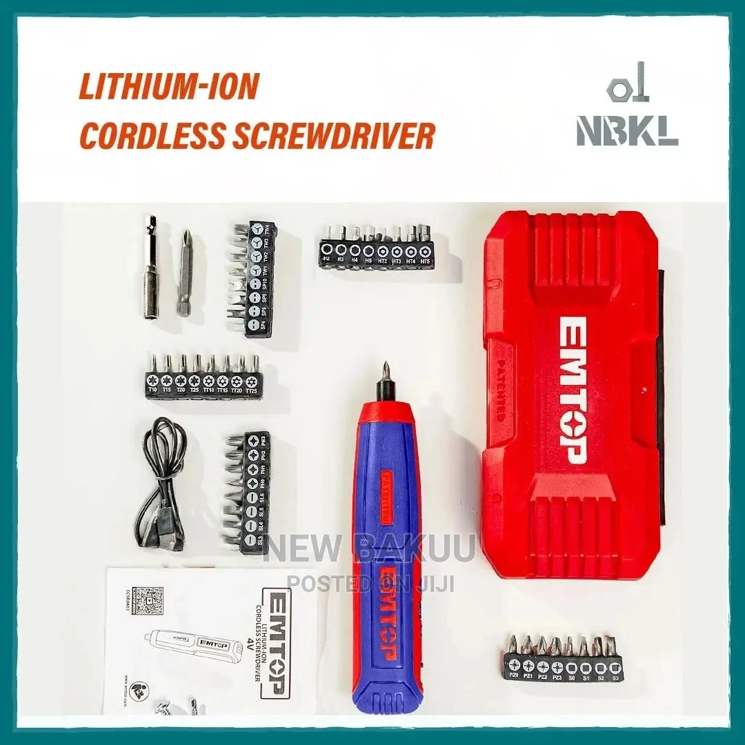 Lithium-Ion Cordless Screwdriver