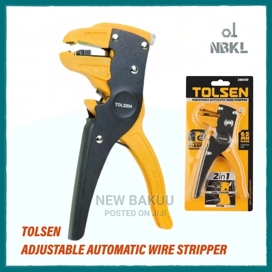 Tolsen Adjustable Automatic Wire Stripper 38050