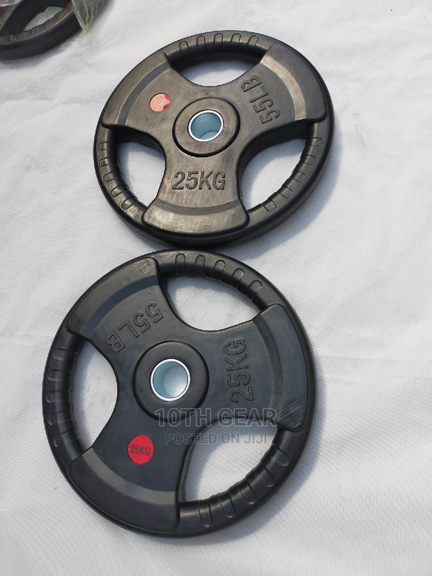 25kg Gym Barbell Weights Plates Olympic Standard Weights