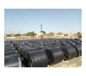 3000 Litres Black Cylindrical Tank- COUNTRYWIDE DELIVERY