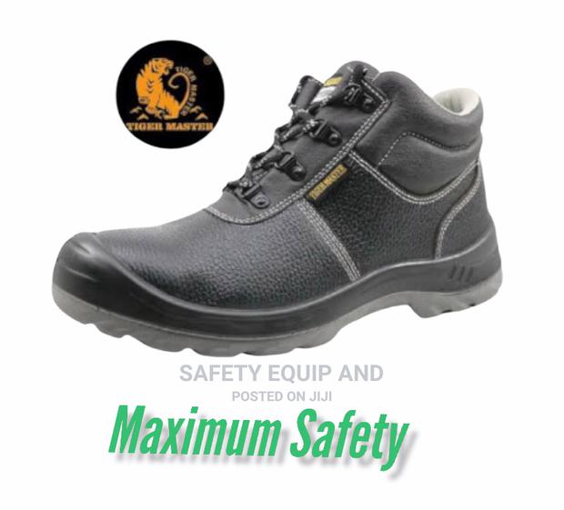 Genuine Leather Ultimate Safety Plus Boots - main view