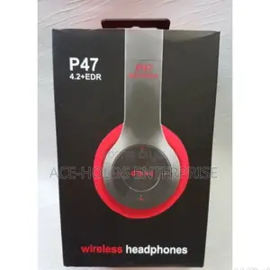 Red P47 Headphones.
