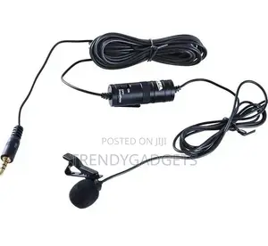 Black BY-M1 Boya Collar Mic