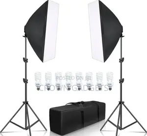 Continuous Light Equipment System for Camera Photo Portrait