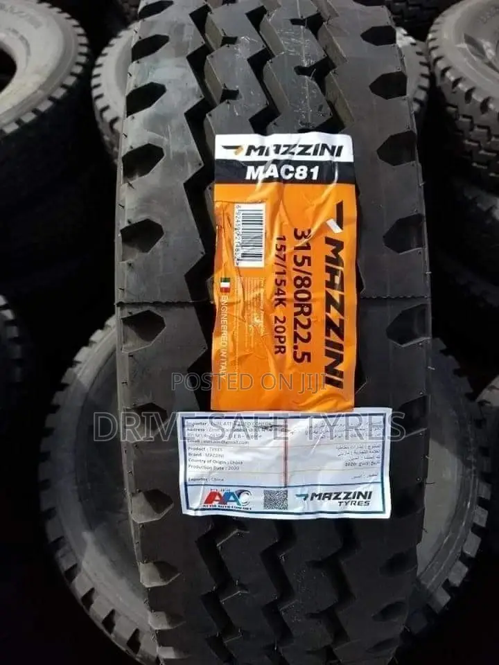 315/80 R 22.5 Mazzini Tyre 20 PR