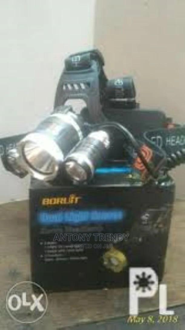 Zoom High Power Flashlight Headlight T6 LED Front Head Light