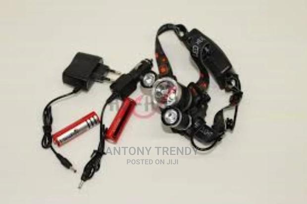 Portable Waterproof Headlamp High Brightnessrechargeable Lit