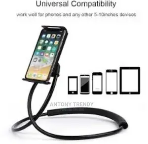 Lazy Neck Phone Holder Stand for iPhone Desk Rotation Mobile