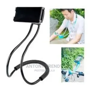 Lazy Neck Phone Holder Stand for iPhone Desk Rotation Mobile