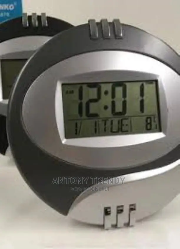 Kadio Plastic Digital Wall Clock, for Home,Office Etc