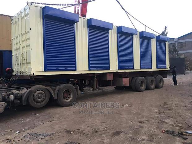 Fabrication of Shipping Containers - main view
