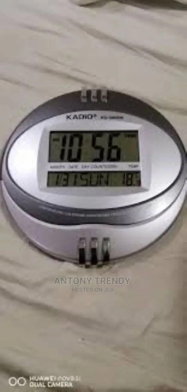 Kadio Plastic Wall Mount and Table Temperature Display