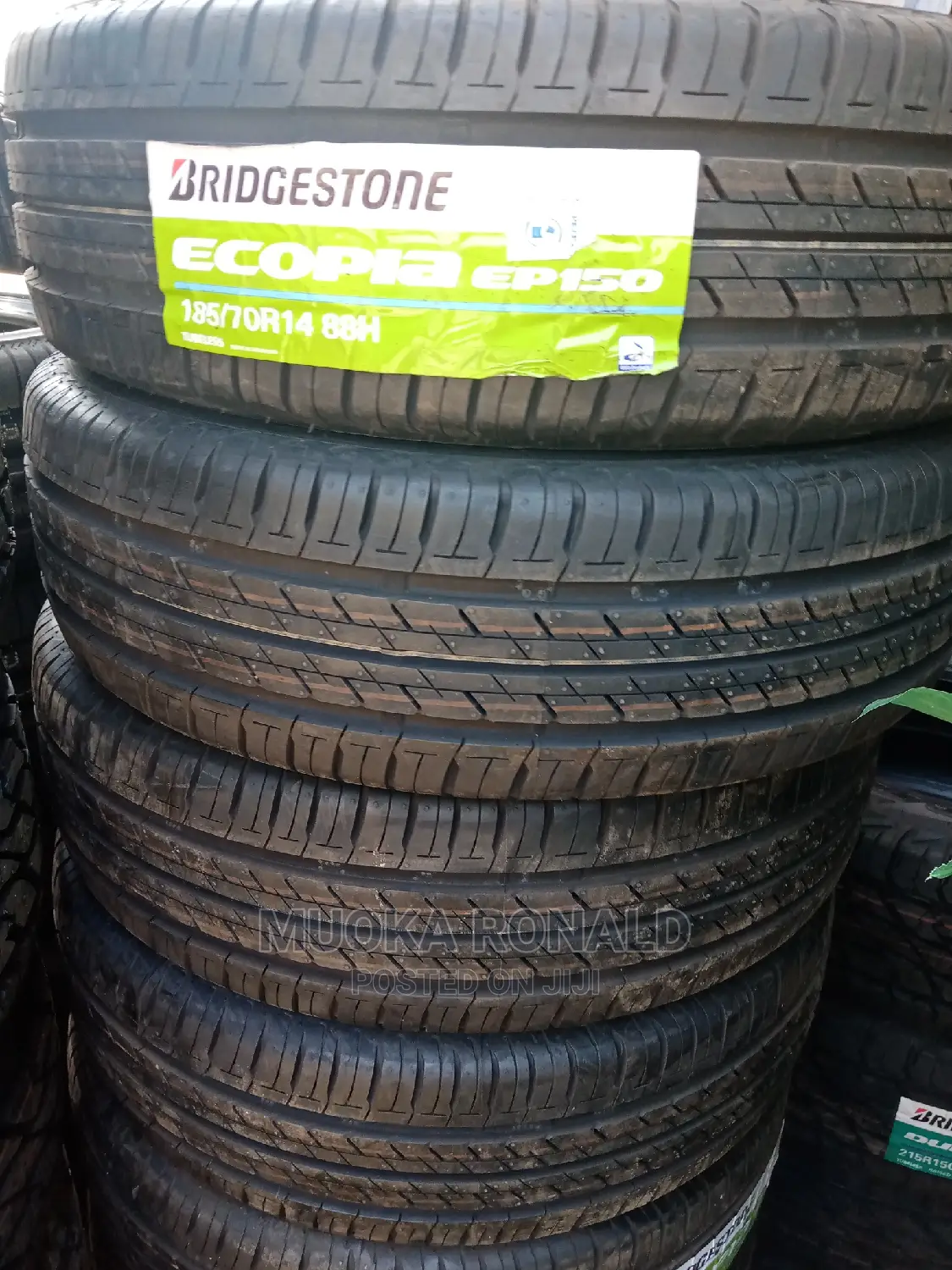 185/70r14 BRIDGESTONE TYRE (Ecopia