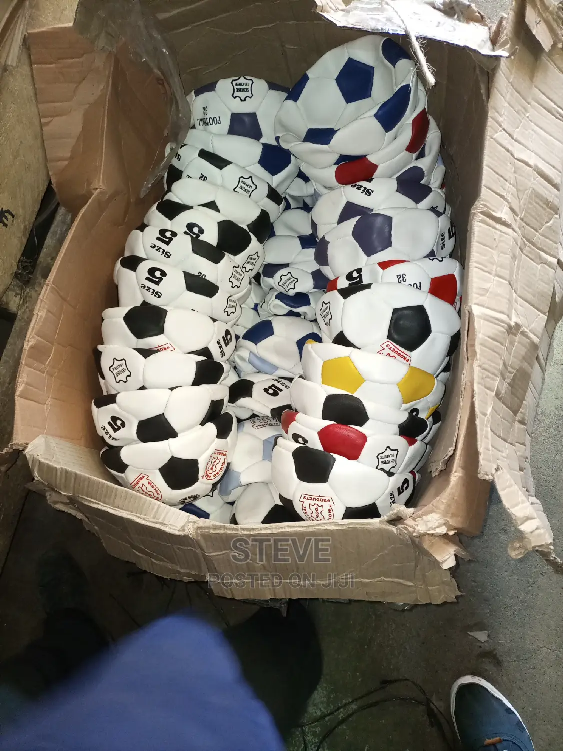 Size 5 Quality Leather Balls