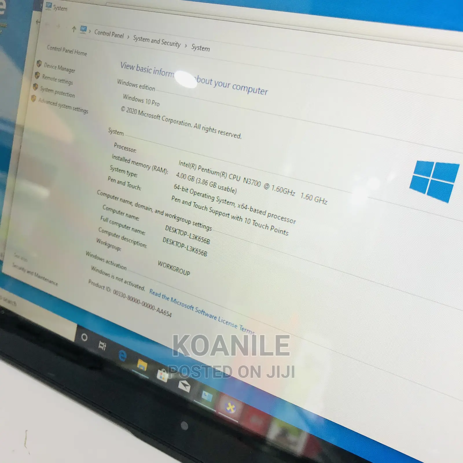 Laptop HP X360 310 G2 4GB Intel Pentium SSD 128GB