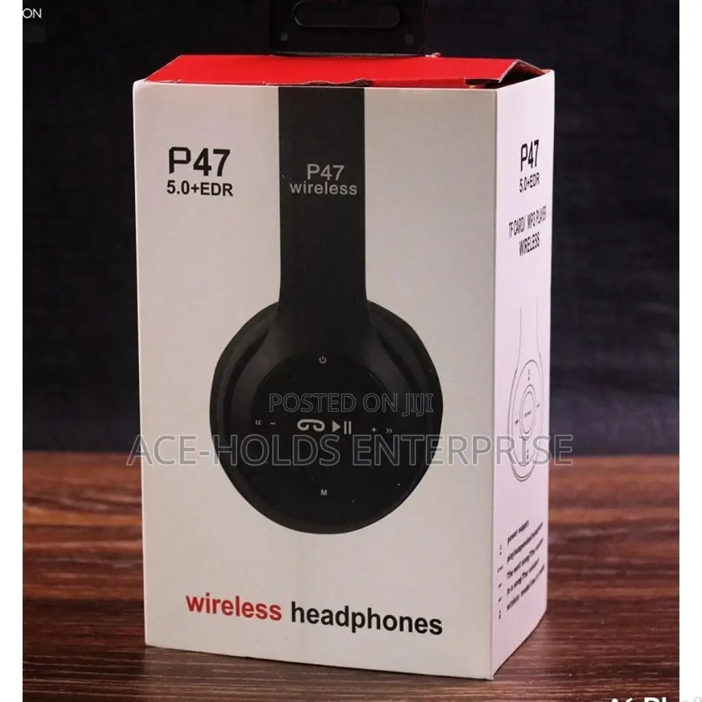 Black P47 Headphones.