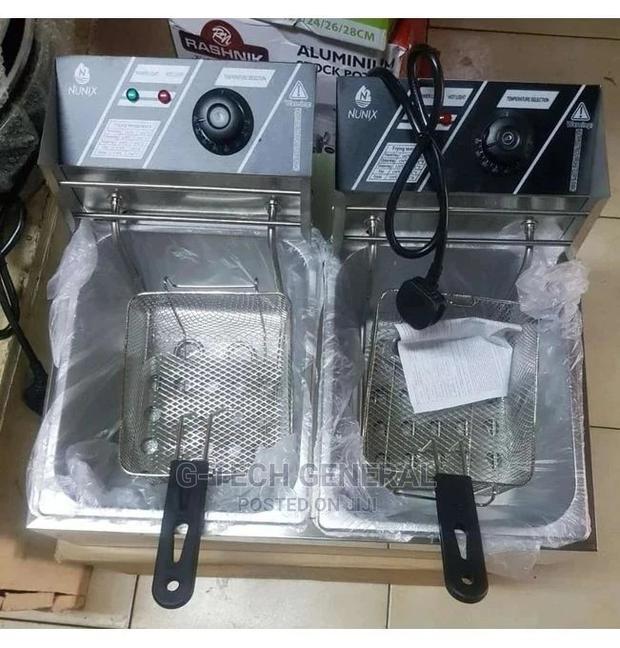 Generic 6l+6ltrs Double Deep Fryer - main view