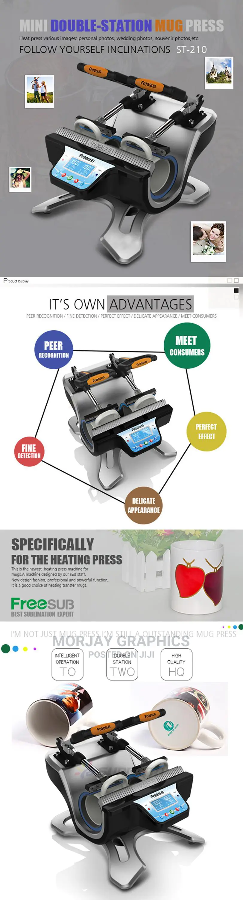 Digital Mug Heat Press Machine
