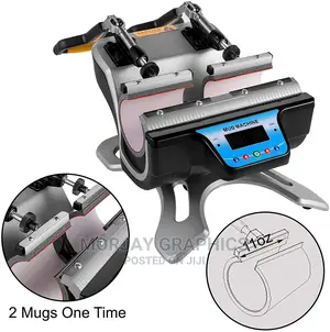 Double Station Mug Press Machine Printing