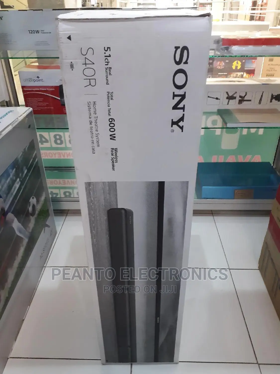 Sony Sound Bar With Wireless Rear Speakers | Ht-S40r