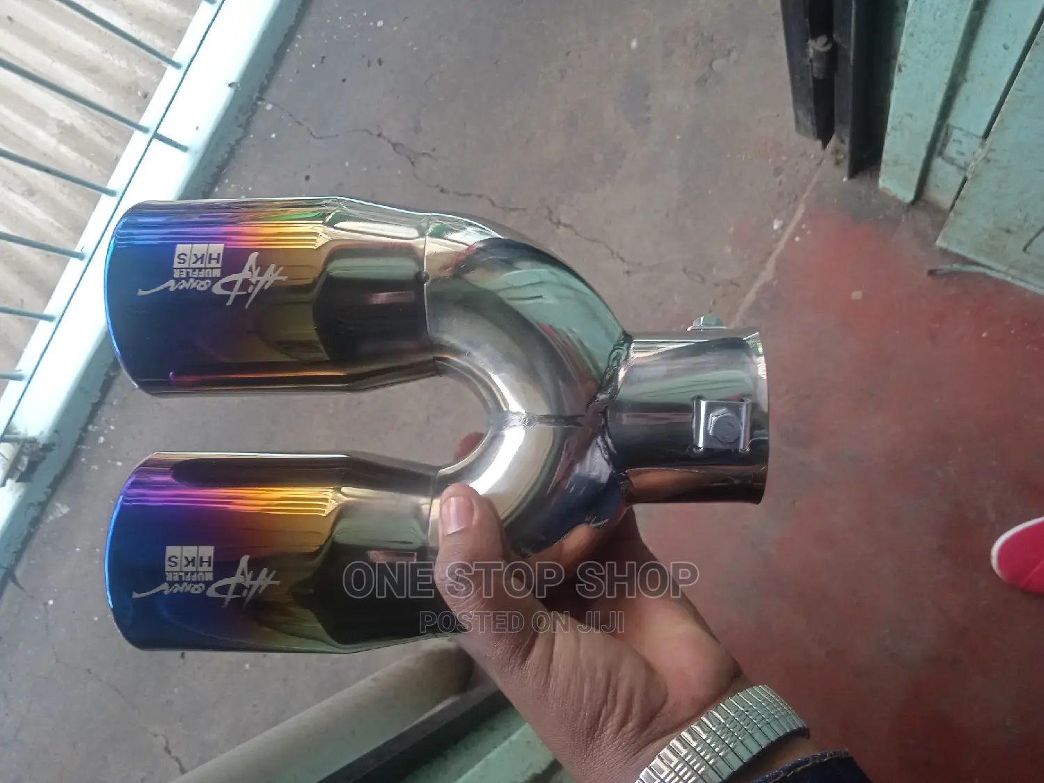 HKS Double Head Muffler End Exhaust