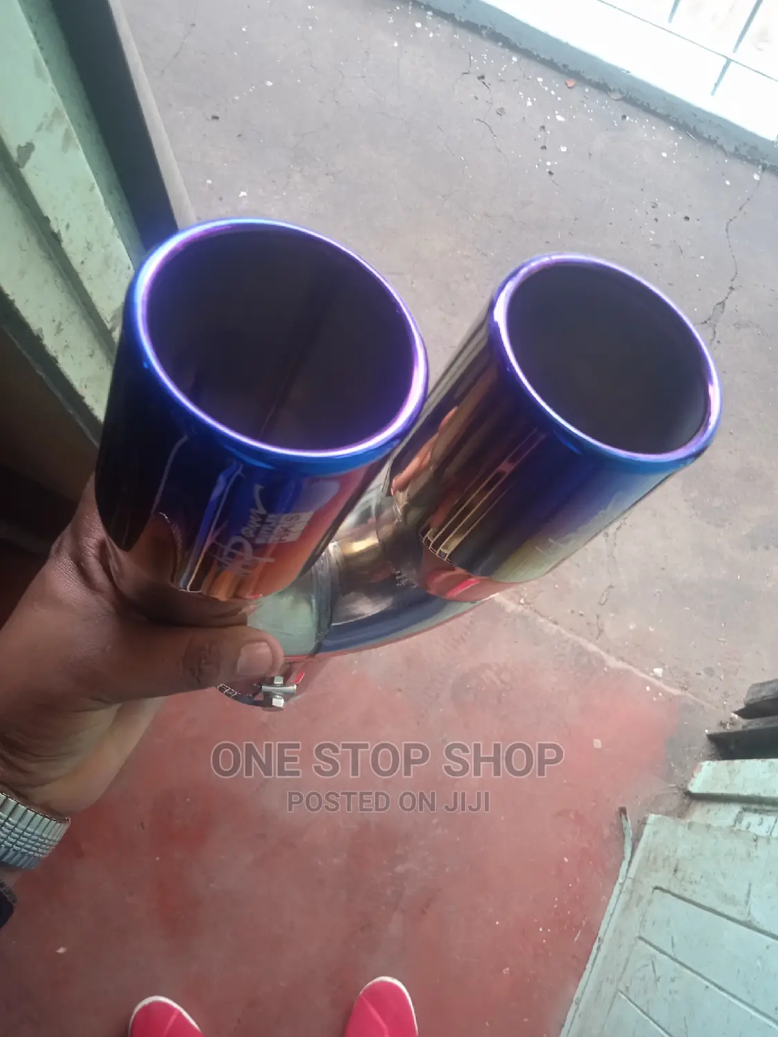 HKS Double Head Muffler End Exhaust