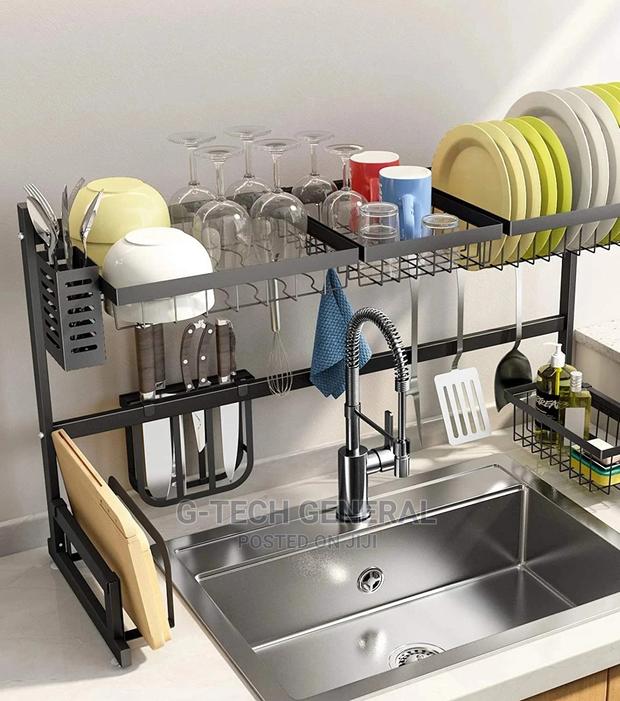 Over the Sink Dish Rack - main view