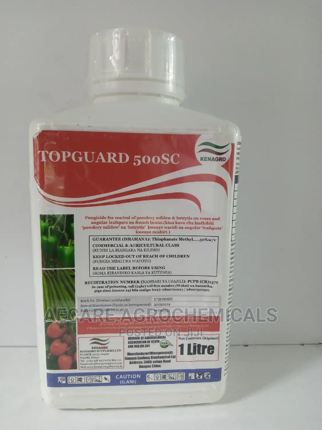 Topguard Fungicide 500sc 1litre