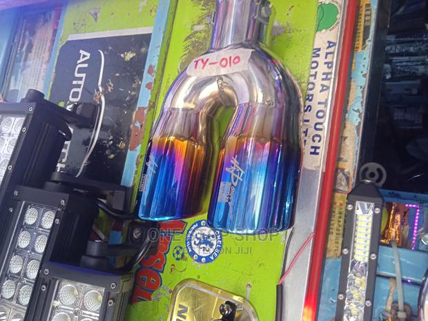 HKS Double Head Muffler End Exhaust - main view