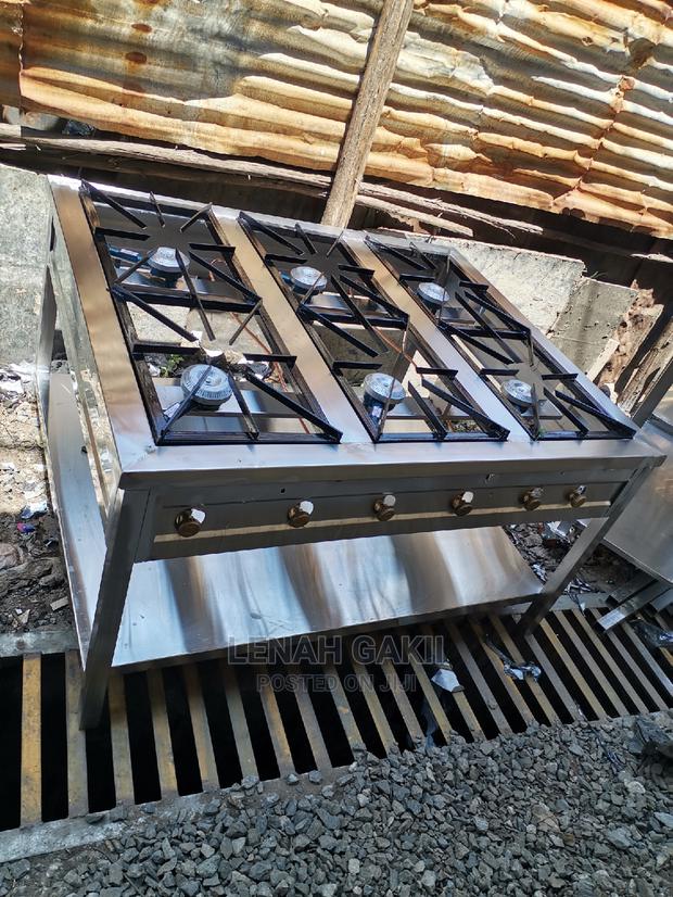 6 Burners Gas Cooker - main view