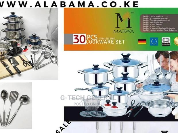 30pc Marwa Non Stick Cookware