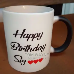 Magic Mug Cup, Changes Color When Hot Tea Is Poured In