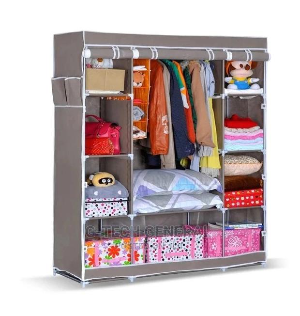 Generic Foldable 3 Column Wardrobe