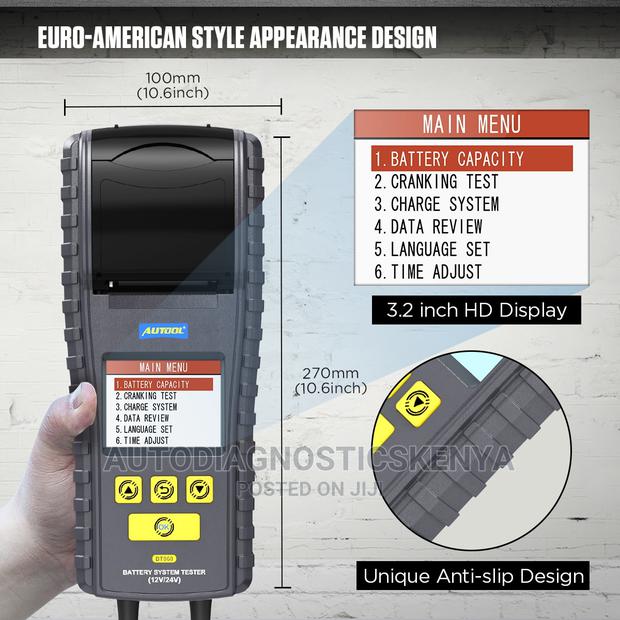 Car Battery Tester for 12volts and 24volts Vehicles